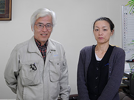 株式会社平田組 平田 俊雄さん（左）・末永 信子さん（右）
